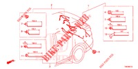 BEDRADINGSBUNDEL (7) voor Honda CIVIC TOURER DIESEL 1.6 EXGT 5 deuren 6-versnellings handgeschakelde versnellingsbak 2014