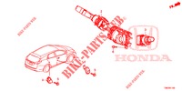 COMBINATIESCHAKELAAR  voor Honda CIVIC TOURER DIESEL 1.6 EXGT 5 deuren 6-versnellings handgeschakelde versnellingsbak 2014