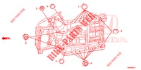 DOORVOERTULLE (INFERIEUR) voor Honda CIVIC TOURER DIESEL 1.6 EXGT 5 deuren 6-versnellings handgeschakelde versnellingsbak 2014