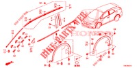 GIETWERK/BESCHERMER  voor Honda CIVIC TOURER DIESEL 1.6 EXGT 5 deuren 6-versnellings handgeschakelde versnellingsbak 2014