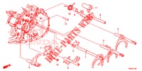 OVERSCHAKELVORK/STELSCHROEF (DIESEL) voor Honda CIVIC TOURER DIESEL 1.6 EXGT 5 deuren 6-versnellings handgeschakelde versnellingsbak 2014