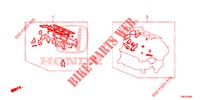 PAKKINGPAKKET/ VERSNELLINGSBAKSAMENSTEL (DIESEL) voor Honda CIVIC TOURER DIESEL 1.6 EXGT 5 deuren 6-versnellings handgeschakelde versnellingsbak 2014
