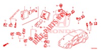 PARKEERSENSOR  voor Honda CIVIC TOURER DIESEL 1.6 EXGT 5 deuren 6-versnellings handgeschakelde versnellingsbak 2014