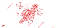 TURBOLADER SYSTEEM (DIESEL) voor Honda CIVIC TOURER DIESEL 1.6 EXGT 5 deuren 6-versnellings handgeschakelde versnellingsbak 2014