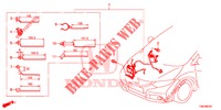 BEDRADINGSBUNDEL (4) (RH) voor Honda CIVIC TOURER DIESEL 1.6 LIFESTYLE 5 deuren 6-versnellings handgeschakelde versnellingsbak 2014