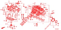 CILINDERBLOK/OLIEPAN (DIESEL) voor Honda CIVIC TOURER DIESEL 1.6 LIFESTYLE 5 deuren 6-versnellings handgeschakelde versnellingsbak 2014