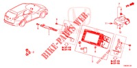 INBOUWSET  voor Honda CIVIC TOURER DIESEL 1.6 LIFESTYLE 5 deuren 6-versnellings handgeschakelde versnellingsbak 2014