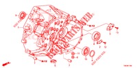 KOPPELING BEHUIZING (DIESEL) voor Honda CIVIC TOURER DIESEL 1.6 LIFESTYLE 5 deuren 6-versnellings handgeschakelde versnellingsbak 2014