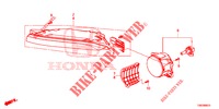 MISTLAMPEN / DAGRIJLICHTEN voor Honda CIVIC TOURER DIESEL 1.6 LIFESTYLE 5 deuren 6-versnellings handgeschakelde versnellingsbak 2014