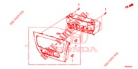 VERWARMING REGELAAR (RH) voor Honda CIVIC TOURER DIESEL 1.6 LIFESTYLE 5 deuren 6-versnellings handgeschakelde versnellingsbak 2014