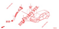 AIRCONDITIONER (CAPTEUR) voor Honda CIVIC TOURER DIESEL 1.6 SE 5 deuren 6-versnellings handgeschakelde versnellingsbak 2014