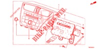 AUDIO UNIT  voor Honda CIVIC TOURER DIESEL 1.6 SE 5 deuren 6-versnellings handgeschakelde versnellingsbak 2014