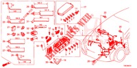 BEDRADINGSBUNDEL (1) (RH) voor Honda CIVIC TOURER DIESEL 1.6 SE 5 deuren 6-versnellings handgeschakelde versnellingsbak 2014
