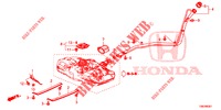 BRANDSTOF VUL PIJP (DIESEL) voor Honda CIVIC TOURER DIESEL 1.6 SE 5 deuren 6-versnellings handgeschakelde versnellingsbak 2014