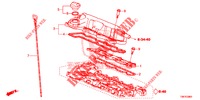 CILINDERKOP AFDEKKING (DIESEL) voor Honda CIVIC TOURER DIESEL 1.6 SE 5 deuren 6-versnellings handgeschakelde versnellingsbak 2014