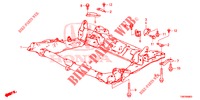 VOOR SUB FRAME  voor Honda CIVIC TOURER DIESEL 1.6 SE 5 deuren 6-versnellings handgeschakelde versnellingsbak 2014