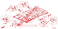 DAK VOERING  voor Honda CIVIC TOURER DIESEL 1.6 ES 5 deuren 6-versnellings handgeschakelde versnellingsbak 2015