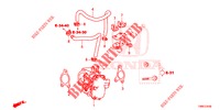 HIGH PRESSURE GAS RECIRCULATION RECOVERY VALVE (DIESEL) voor Honda CIVIC TOURER DIESEL 1.6 ES 5 deuren 6-versnellings handgeschakelde versnellingsbak 2015