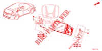 INBOUWSET  voor Honda CIVIC TOURER DIESEL 1.6 ES 5 deuren 6-versnellings handgeschakelde versnellingsbak 2015