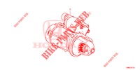 STARTMOTOR (DIESEL) (DENSO) voor Honda CIVIC TOURER DIESEL 1.6 ES 5 deuren 6-versnellings handgeschakelde versnellingsbak 2015