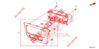 VERWARMING REGELAAR (RH) voor Honda CIVIC TOURER DIESEL 1.6 ES 5 deuren 6-versnellings handgeschakelde versnellingsbak 2015