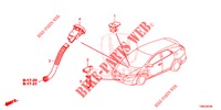 AIRCONDITIONER (CAPTEUR) voor Honda CIVIC TOURER DIESEL 1.6 EX 5 deuren 6-versnellings handgeschakelde versnellingsbak 2015