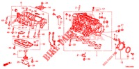 CILINDERBLOK/OLIEPAN (DIESEL) voor Honda CIVIC TOURER DIESEL 1.6 EX 5 deuren 6-versnellings handgeschakelde versnellingsbak 2015
