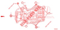 DOORVOERTULLE (INFERIEUR) voor Honda CIVIC TOURER DIESEL 1.6 EX 5 deuren 6-versnellings handgeschakelde versnellingsbak 2015