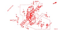 KETTINGKAST (DIESEL) voor Honda CIVIC TOURER DIESEL 1.6 EX 5 deuren 6-versnellings handgeschakelde versnellingsbak 2015
