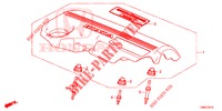 MOTOR AFDEKKING (DIESEL) voor Honda CIVIC TOURER DIESEL 1.6 EX 5 deuren 6-versnellings handgeschakelde versnellingsbak 2015