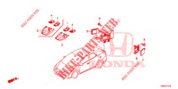 RADAR  voor Honda CIVIC TOURER DIESEL 1.6 EX 5 deuren 6-versnellings handgeschakelde versnellingsbak 2015