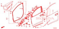 VOOR PORTIER PANELEN(2DE)  voor Honda CIVIC TOURER DIESEL 1.6 EX 5 deuren 6-versnellings handgeschakelde versnellingsbak 2015