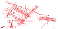 VOOR RUITESPROEIER (RH) voor Honda CIVIC TOURER DIESEL 1.6 EX 5 deuren 6-versnellings handgeschakelde versnellingsbak 2015