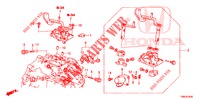 WISSELHENDEL (DIESEL) voor Honda CIVIC TOURER DIESEL 1.6 EX 5 deuren 6-versnellings handgeschakelde versnellingsbak 2015