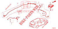 ANTENNE/LUIDSPREKER (RH) voor Honda CIVIC TOURER DIESEL 1.6 EXGT 5 deuren 6-versnellings handgeschakelde versnellingsbak 2015
