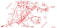 AIRCONDITIONER (FLEXIBLES/TUYAUX) (DIESEL) (RH) voor Honda CIVIC TOURER DIESEL 1.6 SE 5 deuren 6-versnellings handgeschakelde versnellingsbak 2015