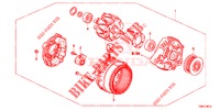GENERATOR (DIESEL) (DENSO) voor Honda CIVIC TOURER DIESEL 1.6 SE 5 deuren 6-versnellings handgeschakelde versnellingsbak 2015