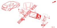 INBOUWSET  voor Honda CIVIC TOURER DIESEL 1.6 SE 5 deuren 6-versnellings handgeschakelde versnellingsbak 2015