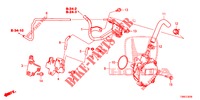 INSTALLATIEPIJP/VACUUMPOMP (DIESEL) voor Honda CIVIC TOURER DIESEL 1.6 SE 5 deuren 6-versnellings handgeschakelde versnellingsbak 2015