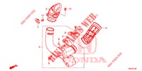 LUCHTINLAATBHUIS (DIESEL) voor Honda CIVIC TOURER DIESEL 1.6 SE 5 deuren 6-versnellings handgeschakelde versnellingsbak 2015