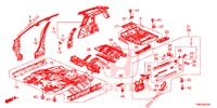VLOER/BINNEN PANELEN  voor Honda CIVIC TOURER DIESEL 1.6 SE 5 deuren 6-versnellings handgeschakelde versnellingsbak 2015