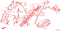 VOOR RUITEWISSER (2DE)  voor Honda CIVIC TOURER DIESEL 1.6 SE 5 deuren 6-versnellings handgeschakelde versnellingsbak 2015