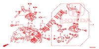 WISSELHENDEL (DIESEL) voor Honda CIVIC TOURER DIESEL 1.6 SE 5 deuren 6-versnellings handgeschakelde versnellingsbak 2015