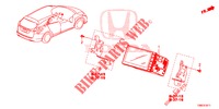 AUDIO UNIT (2) voor Honda CIVIC TOURER DIESEL 1.6 ES 5 deuren 6-versnellings handgeschakelde versnellingsbak 2016