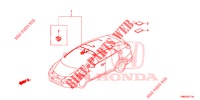 BEDRADINGSBUNDEL (6) (RH) voor Honda CIVIC TOURER DIESEL 1.6 ES 5 deuren 6-versnellings handgeschakelde versnellingsbak 2016