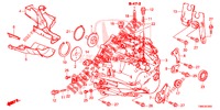 TRANSMISSIE HUIS (DIESEL) voor Honda CIVIC TOURER DIESEL 1.6 ES 5 deuren 6-versnellings handgeschakelde versnellingsbak 2016