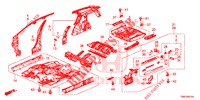 VLOER/BINNEN PANELEN  voor Honda CIVIC TOURER DIESEL 1.6 EXGT 5 deuren 6-versnellings handgeschakelde versnellingsbak 2016
