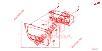 VERWARMING REGELAAR (RH) voor Honda CIVIC TOURER DIESEL 1.6 EX 5 deuren 6-versnellings handgeschakelde versnellingsbak 2017