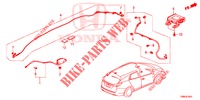 ANTENNE/LUIDSPREKER (RH) voor Honda CIVIC TOURER DIESEL 1.6 EXGT 5 deuren 6-versnellings handgeschakelde versnellingsbak 2017
