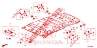 DAK VOERING  voor Honda CIVIC TOURER DIESEL 1.6 EXGT 5 deuren 6-versnellings handgeschakelde versnellingsbak 2017